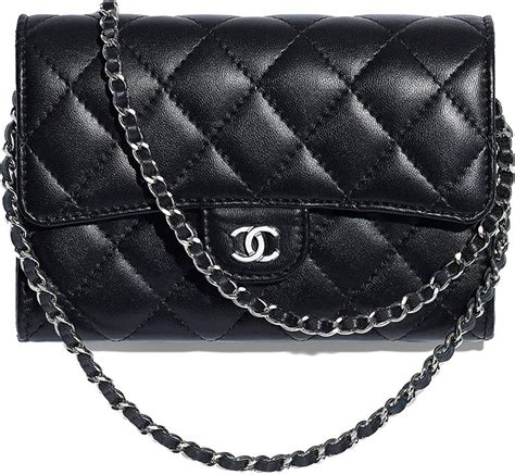 chanel case clutch|Chanel classic clutch with chain.